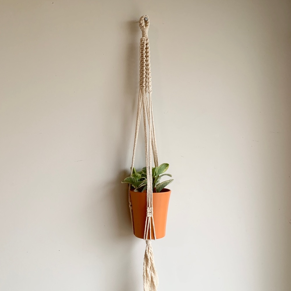 Macrame Plant Hanger - 100% Cotton